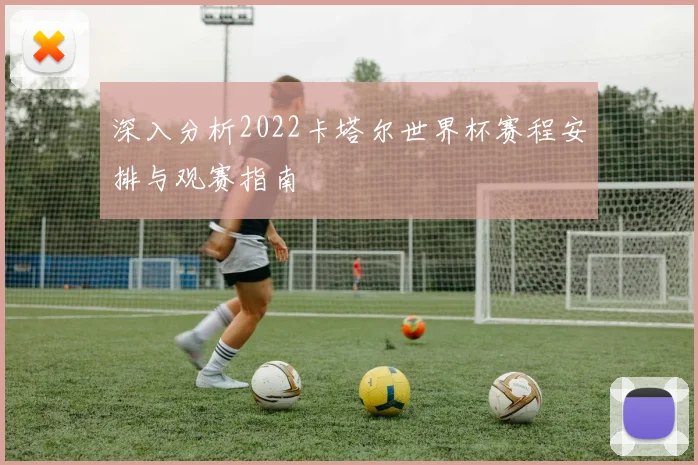 深入分析2022卡塔尔世界杯赛程安排与观赛指南